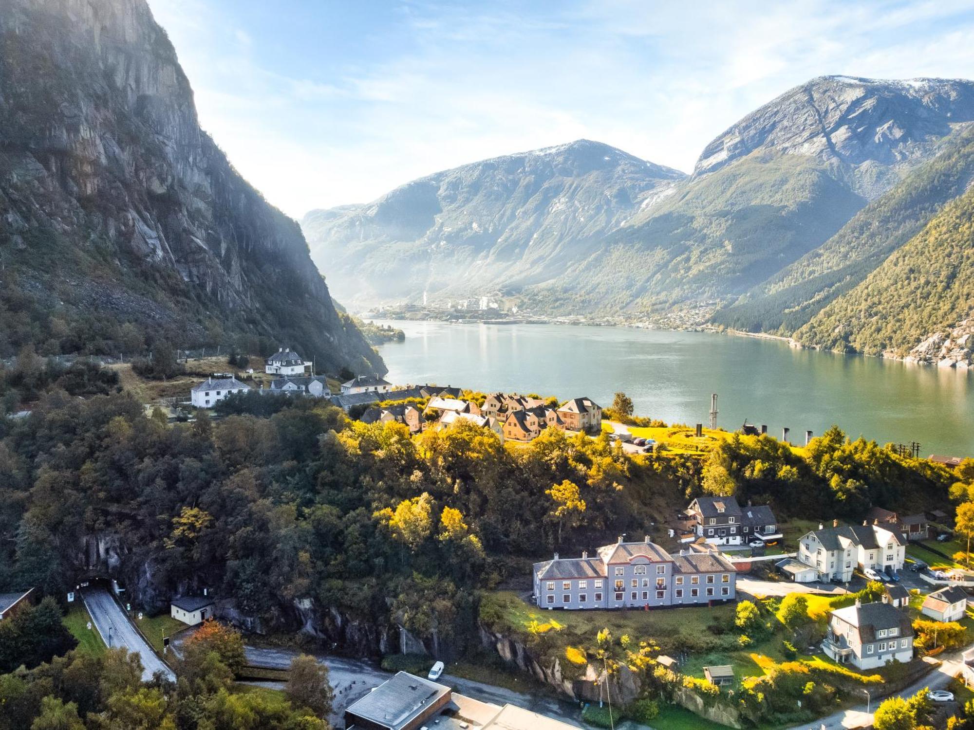 Slottet Apartments Tyssedal Exteriér fotografie